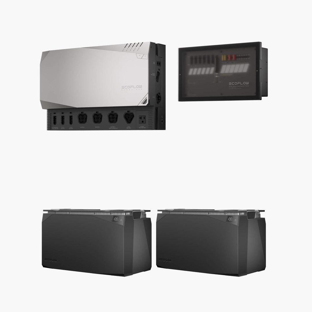 EcoFlow 10kWh Power Kits for RVs and tiny homes by Off-Grid Distribution, integrated plug-and-play power solutions.