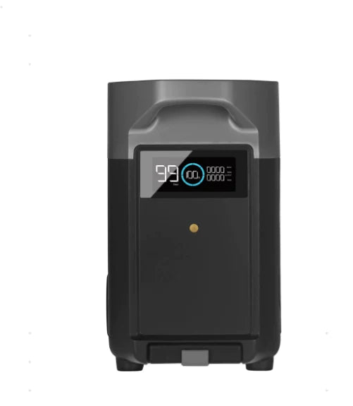 EcoFlow DELTA Pro Smart Extra Battery for Off-Grid Distribution; expandable capacity, solar rechargeable, B2B wholesale energy storage.
