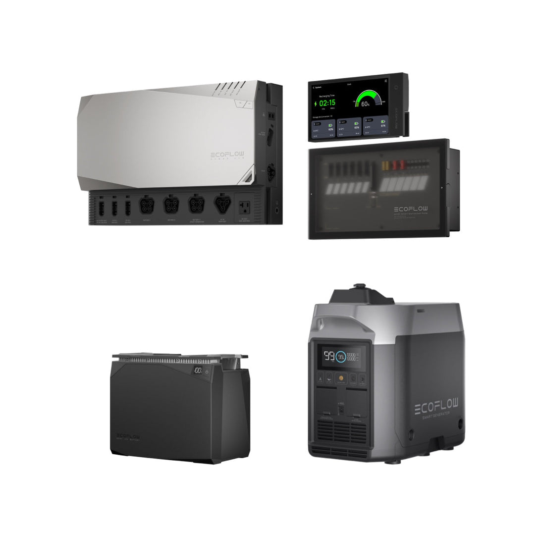 EcoFlow 2kWh Power Kits for Tiny Homes and RVs by Off-Grid Distribution - Integrated Plug-and-Play Solar Solutions