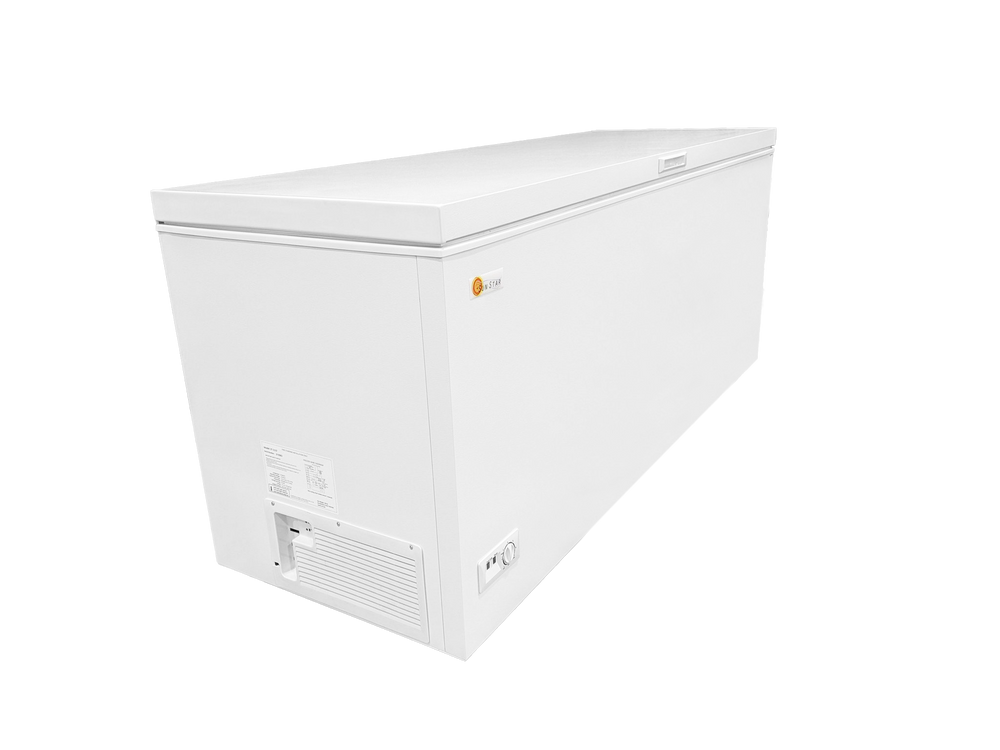 SunStar 21CU Solar/DC Chest Freezer for Off-Grid Distribution, Energy Efficient with Polyurethane Insulation, Ideal for B2B Wholesale