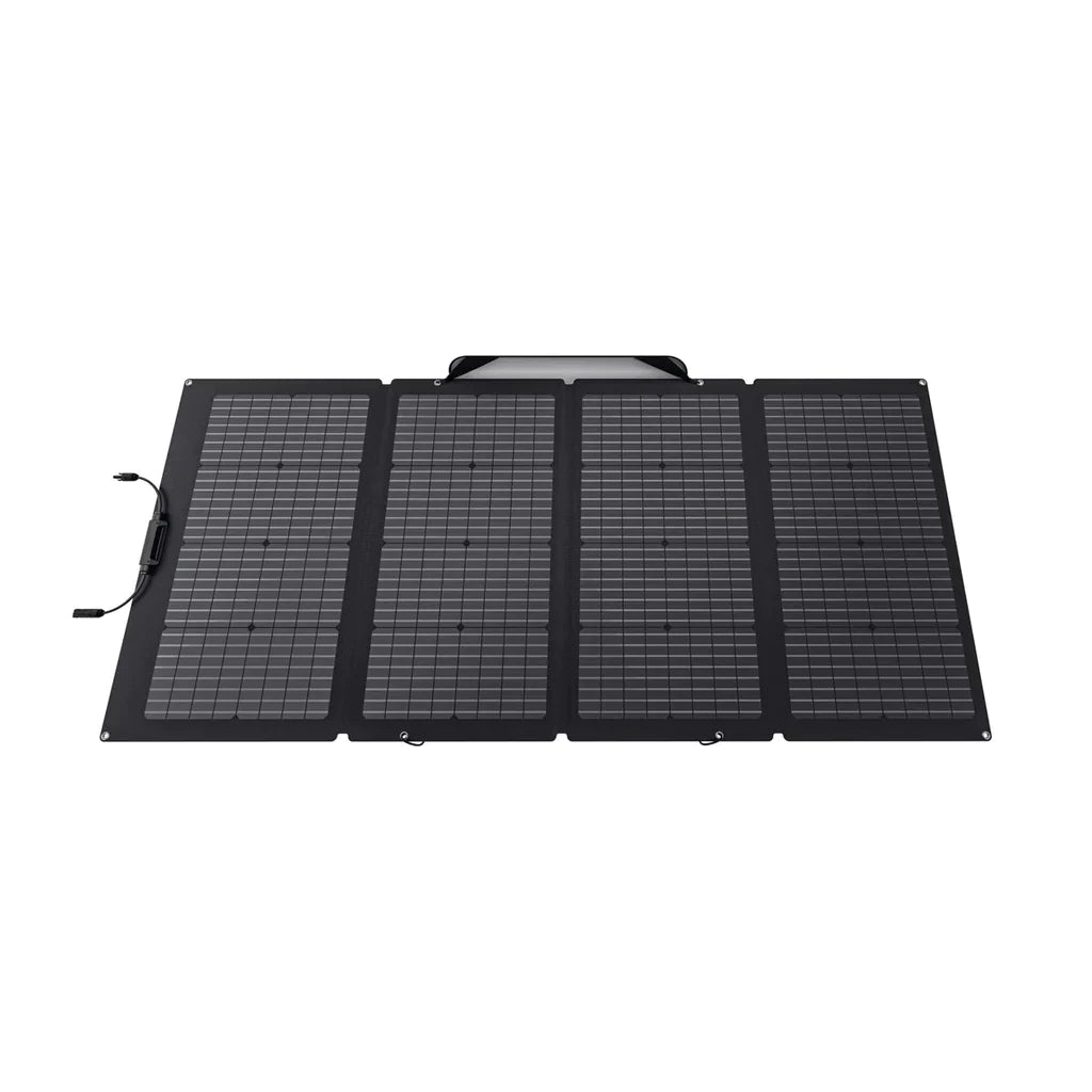 EcoFlow 220W Bifacial Solar Panel by Off-Grid Distribution for B2B wholesale portable power solutions.