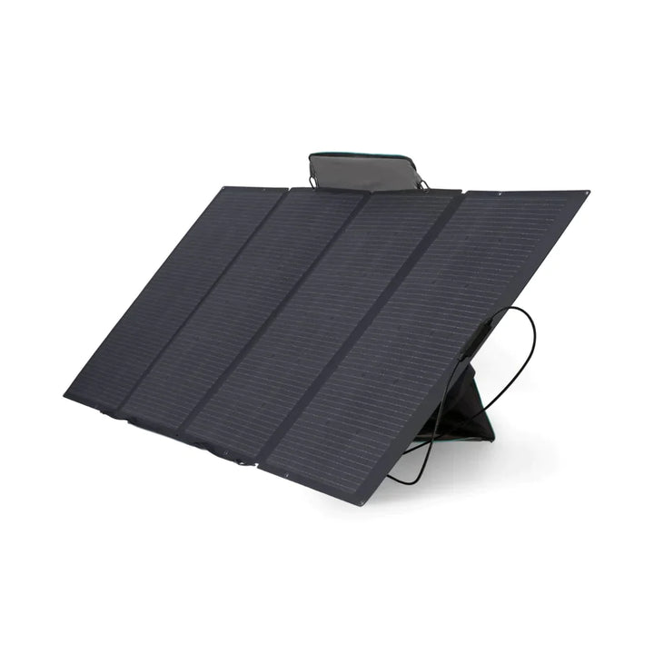 EcoFlow 400W foldable solar panel by Off-Grid Distribution, portable and lightweight, ideal for outdoor adventures and B2B wholesale.