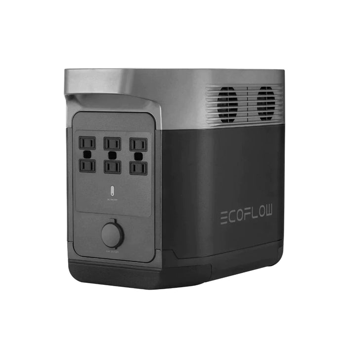 EcoFlow DELTA Portable Power Station with 6 AC outlets, 1260Wh capacity, from Off-Grid Distribution for wholesale B2B solutions.