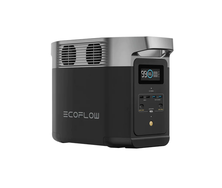 EcoFlow DELTA 2 Portable Power Station, 1-3kWh capacity, 1800W AC output, Off-Grid Distribution for B2B wholesale.