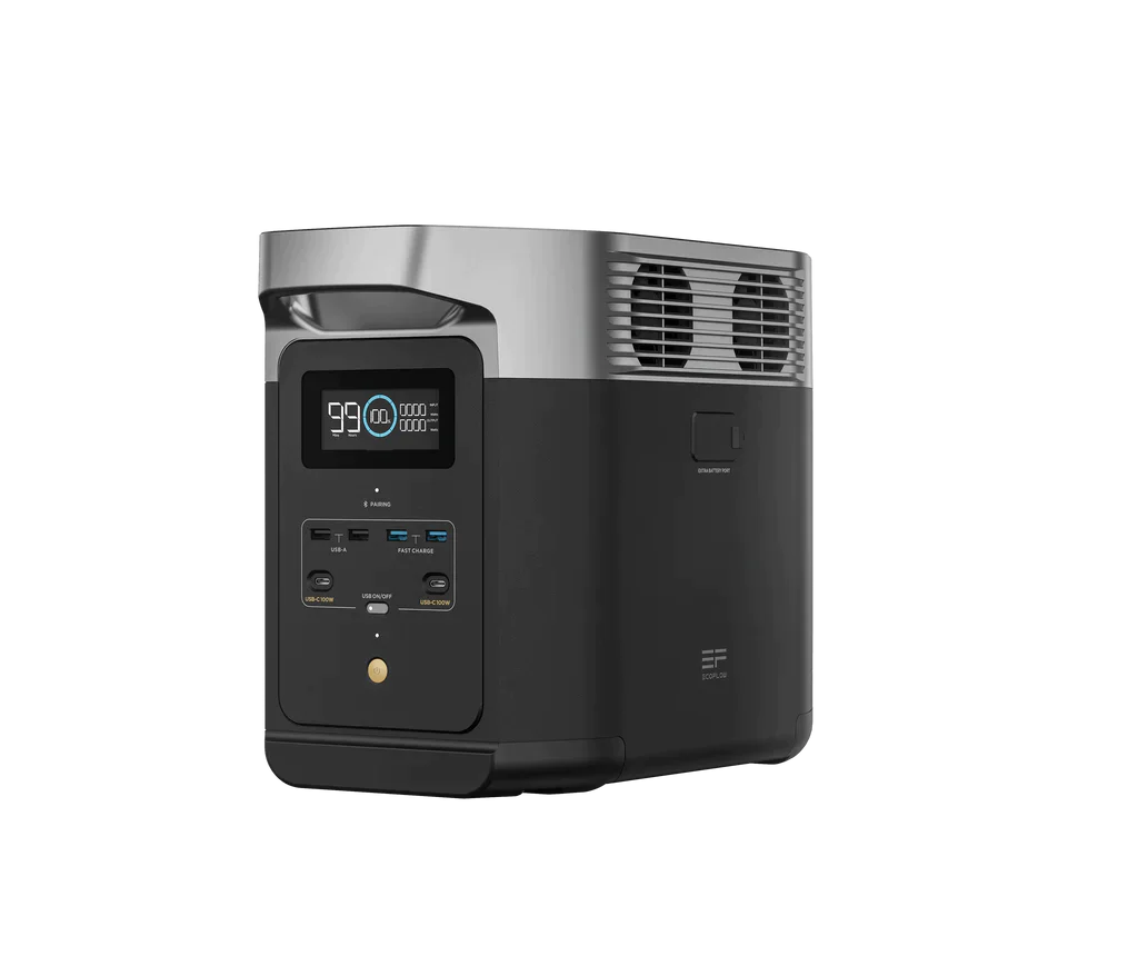 EcoFlow DELTA 2 Portable Power Station by Off-Grid Distribution, 1-3kWh expandable capacity, 1800W AC output for home backup