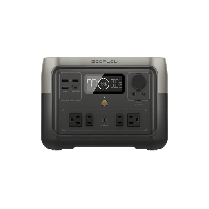 EcoFlow RIVER 2 Max Portable Power Station by Off-Grid Distribution, fast charging, reliable LFP battery for B2B wholesale use.