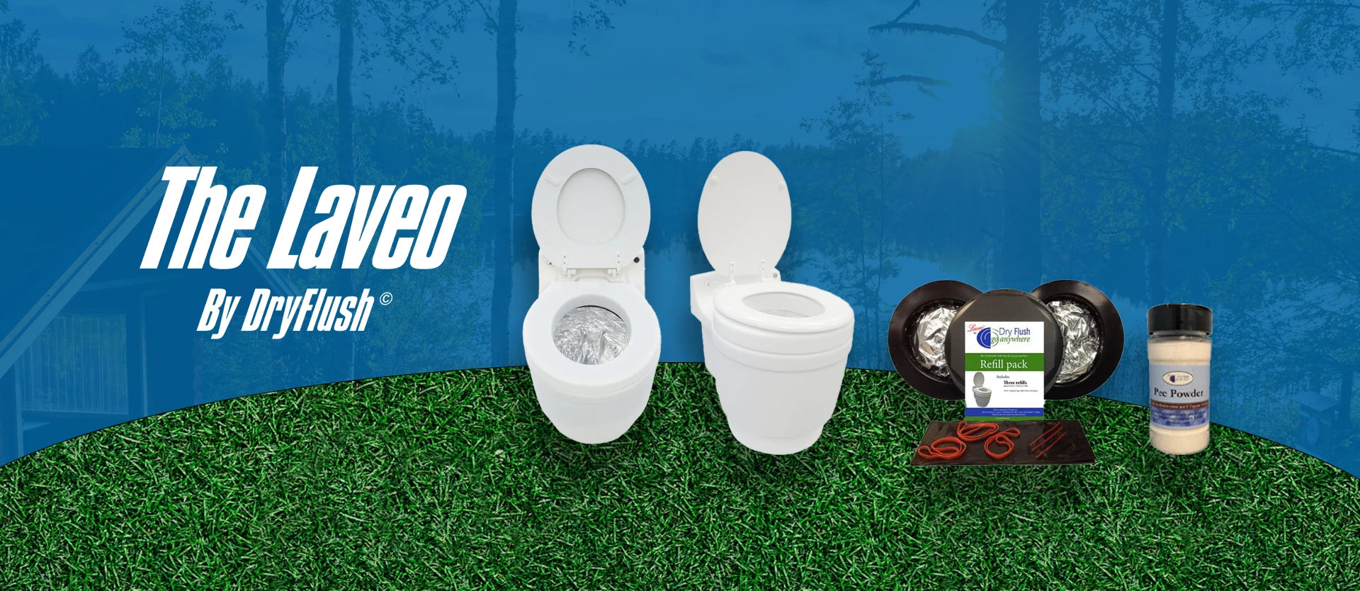 Dry Flush Toilet Off Grid Distribution