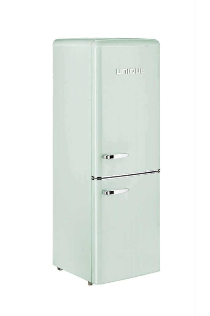 Unique 7 cu/ft Retro AC Bottom Mount Refrigerator - Refrigerators by Unique