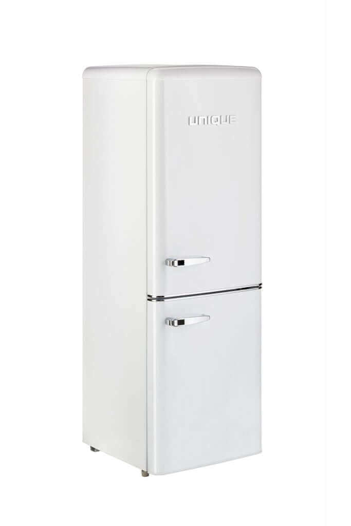 Unique 7 cu/ft Retro AC Bottom Mount Refrigerator - Refrigerators by Unique