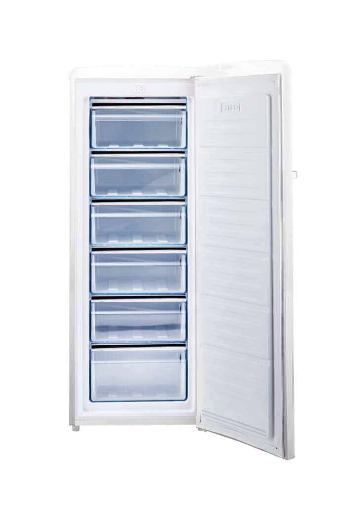 Unique 6.1 cu/ft Solar Powered DC Upright Freezer - Refrigerators by Unique