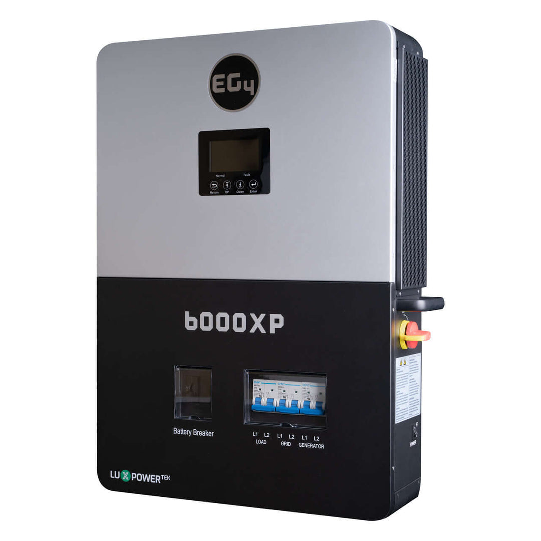 EG4 6000XP Off-Grid Inverter 48V Split Phase 120/240VAC for Energy Independence by Off-Grid Distribution