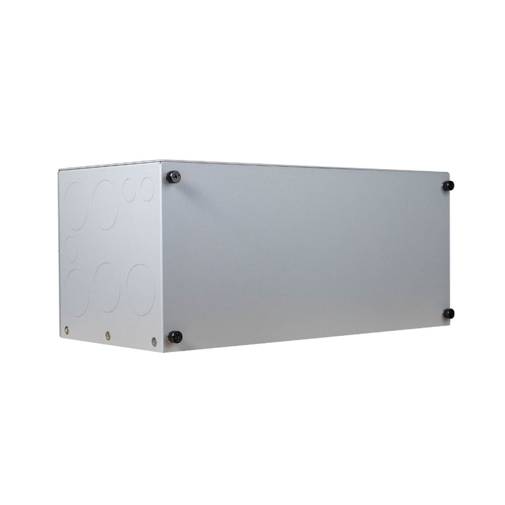 EG4 Indoor Buildable Conduit Box for battery-inverter safety by Off-Grid Distribution.