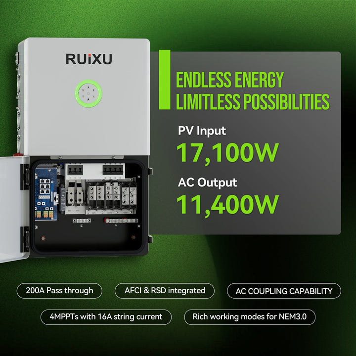 RUiXU RX-12K 12kW Hybrid Inverter