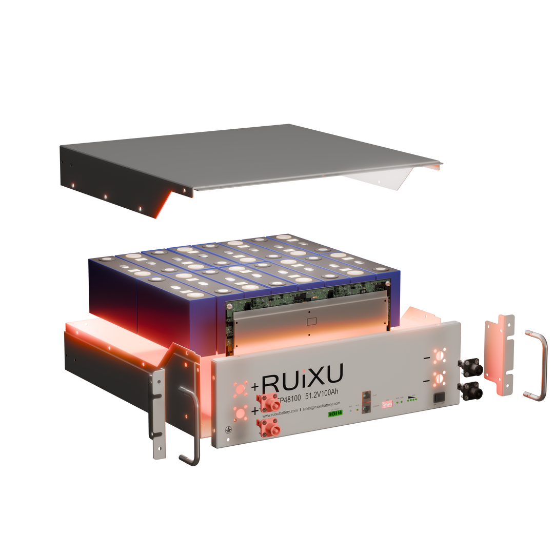 RUiXU RX-LFP48100-H 48V 100Ah Server Rack Battery