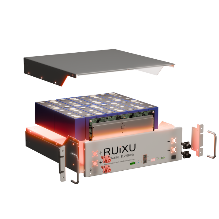 RUiXU RX-LFP48100-H 48V 100Ah Server Rack Battery