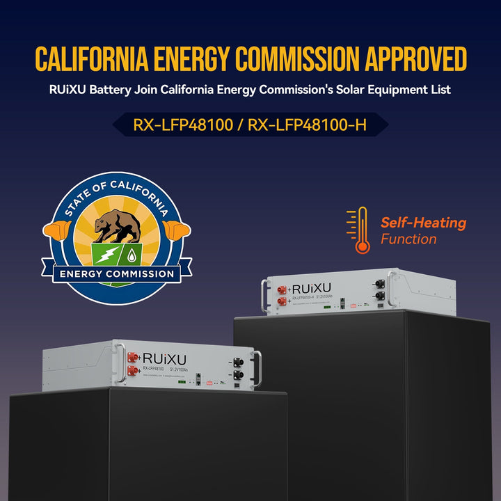 RUiXU RX-LFP48100-H 48V 100Ah Server Rack Battery