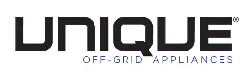 Unique Off-Grid Appliances logo for off-grid distribution solutions.