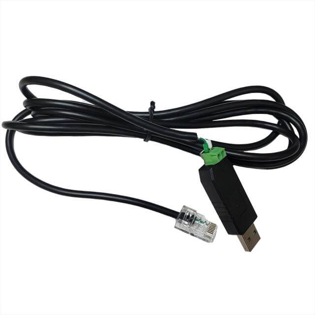 EG4 USB Read/Write Cable for EG4 battery updates, Off-Grid Distribution B2B wholesale tool, PC communication cable.