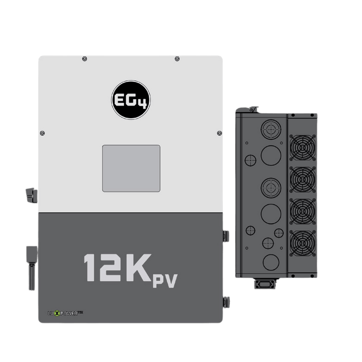 EG4 12kPV Hybrid Inverter, Off-Grid Distribution, B2B solar power solution, grid-tied and off-grid applications.