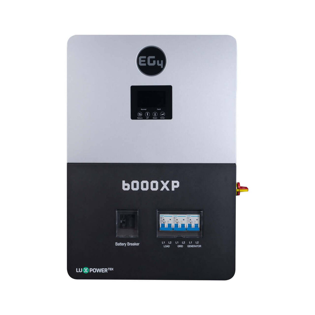 EG4 6000XP Off-Grid Inverter 48V Split Phase Front View - Off-Grid Distribution B2B Solution for Wholesale Energy Independence