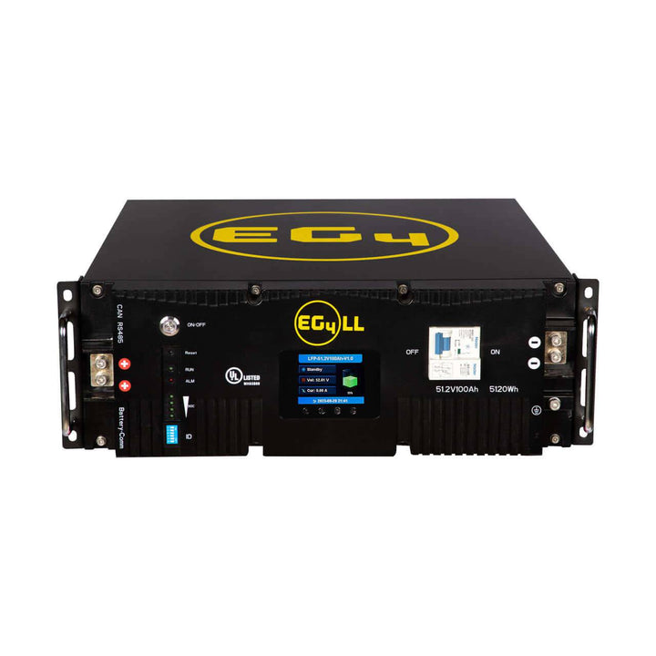 EG4 LL-S 100Ah 48V Server Rack Battery for Off-Grid Distribution, robust energy storage solution, B2B wholesale energy systems