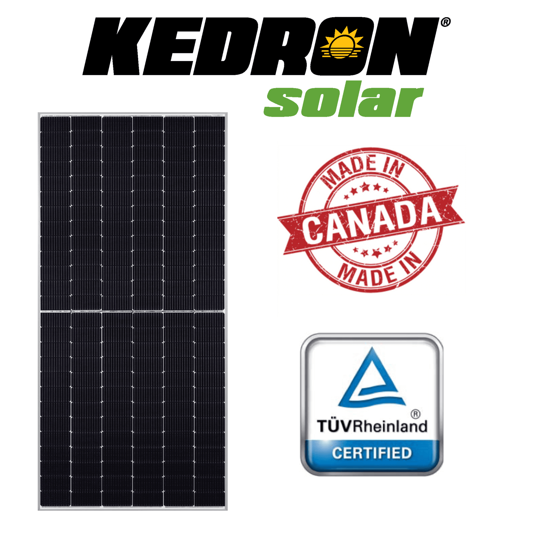 Kedron 550W Mono Solar Panel – Off Grid Distribution