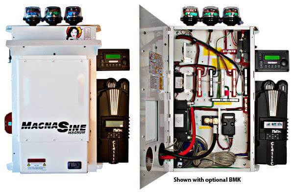 Midnite 48V Off-Grid DC Inverter System by Off-Grid Distribution with Magnum MS4448PAE and MidNite Classic 150 MPPT.