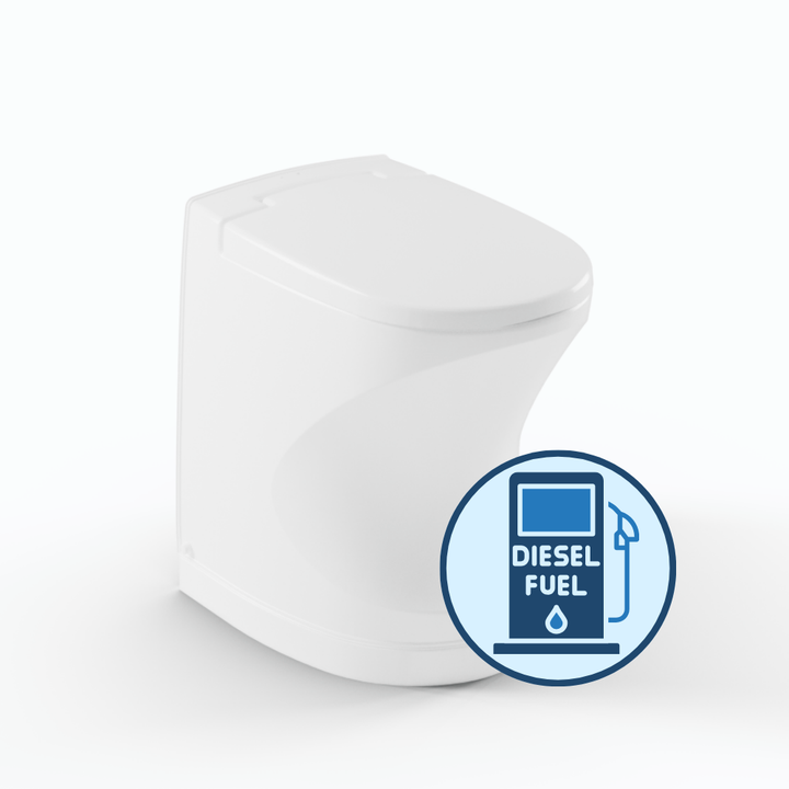 Cinderella Travel Diesel Incineration Toilet