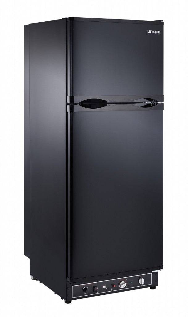 Unique 8 cu. ft. Propane Fridge with Freezer - Refrigerators by Unique