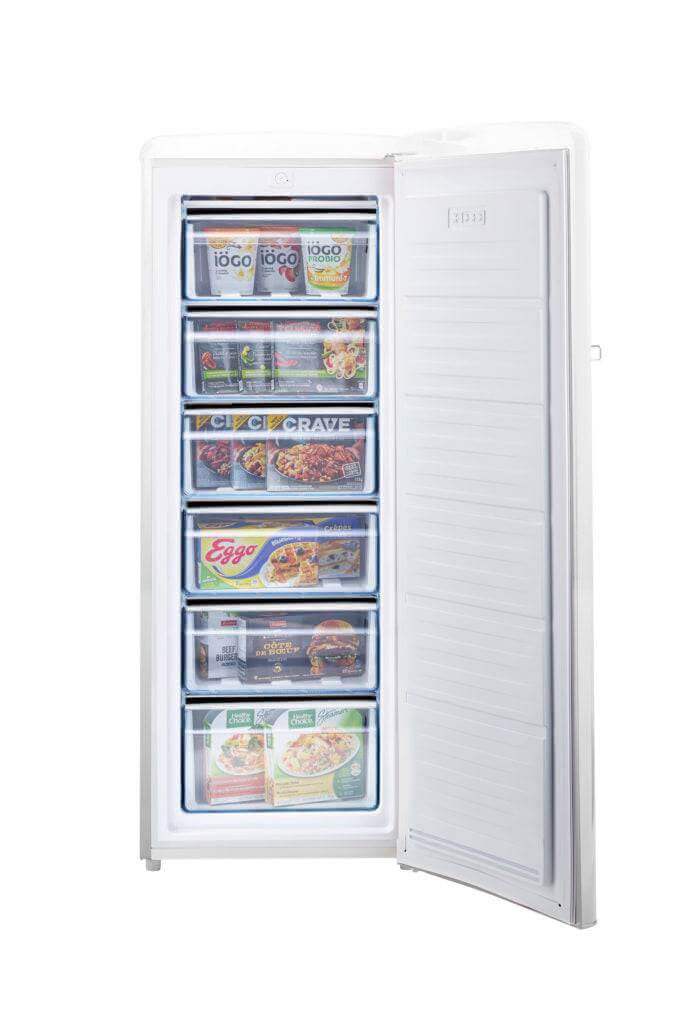 Unique 6.1 cu/ft Solar Powered DC Upright Freezer - Refrigerators by Unique