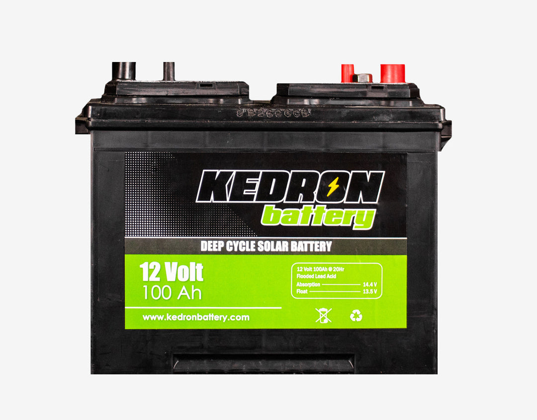 Kedron 12v 100Ah Flooded Deep Cycle G24 Battery *In Stock!*