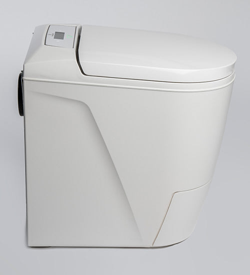 Cinderella Premium combustion toilet by Off-Grid Distribution, eco-friendly and non-pollutant, suitable for B2B wholesale.