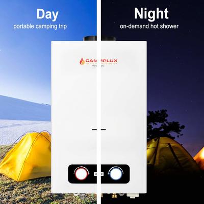 Camplux Pro Series 10L 2.64 GPM Outdoor Portable Tankless Water Heater