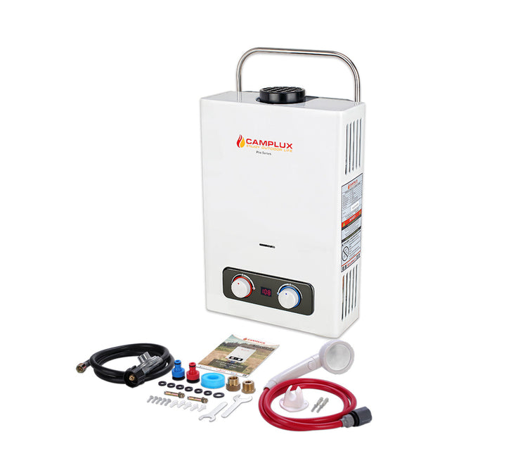Camplux Pro Series 6L 1.58 GPM Outdoor Portable Tankless Gas Water Heater