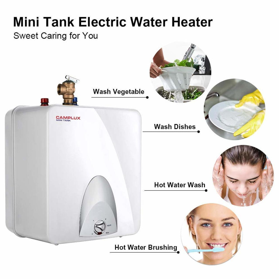 Camplux 6-Gallon Mini Tank Electric Water Heater