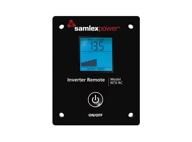 Samlex NTX-1500-12 Pure Sine Wave 1500 Watt Inverter with Remote