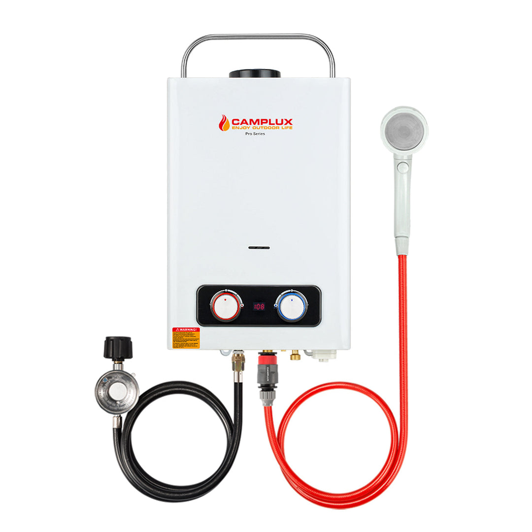 Camplux Pro Series 6L 1.58 GPM Outdoor Portable Tankless Gas Water Heater